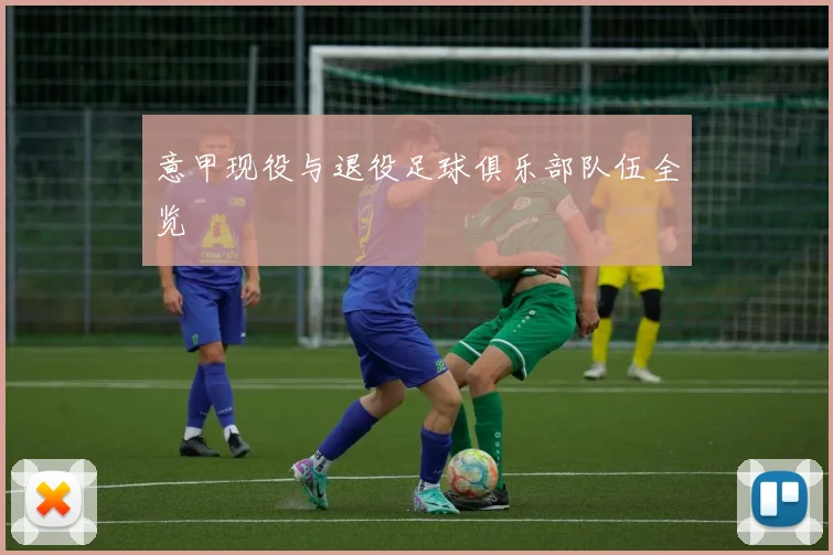 意甲现役与退役足球俱乐部队伍全览